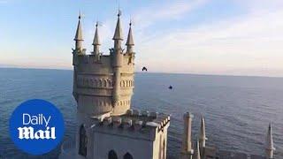 Drone footage shows enchanting views of the Crimean Peninsula - Daily Mail
