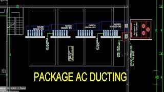 Autocad Hvac Package Ac Drawing For a workshop Part -1 Drawings Solution Dubai