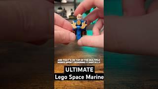 FINISHING The ULTIMATE Lego Space Marine (Warhammer 40k) #lego #warhammer40k #spacemarine2