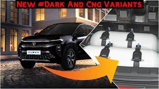 Tata Curvv Dark Edition & CNG Option Launching Next Month! - To Get 4 New Variants