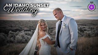 Idaho’s Enchanting Sunset Horizons | Abby & Derrick's Wedding Film