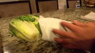 How to Make Lettuce Last 2 to 3 weeks Fresh in your Fridge!