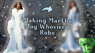 Making a Martha May Whovier Costume - the Blue Robe From the Grinch Stole Christmas.