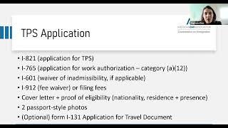 TPS and Removal Proceedings Webinar Training