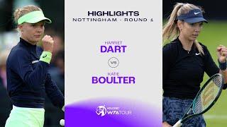 Harriet Dart vs. Katie Boulter | 2024 Nottingham Round 1 | WTA Match Highlights