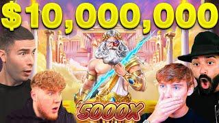 $10 MILLION MAX WINS (Ayezee, Juicy Slots, Roshtein, Foss)