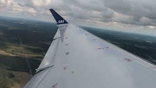 SAS CRJ-900 Takeoff ARN - AMS