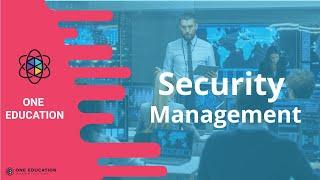 Security Management Diploma