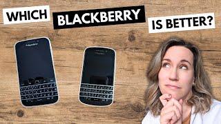 BlackBerry Classic vs. BlackBerry Q10 in 2024 | Comparison & Review