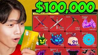 Upgrading my Subscribers Accounts with $100,000 in Blox Fruits