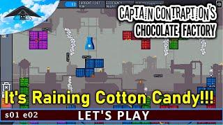 It's Raining Cotton Candy!!!  | Captain Contraption's Chocolate Factory s01 e02