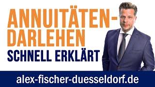 Immobilienfinanzierung mit Annuitätendarlehen (Zins, Tilgung, Darlehensverlauf, Kredit) #25/99