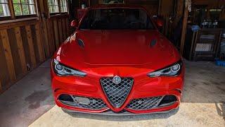 2017 Alfa Romeo Giulia Quadrifoglio | Front Bumper (Fascia) Repair | Part 4 -- Repair Completed.