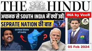 The Hindu Analysis | 05 February 2024 | Newspaper Editorial Analysis | Current Affairs Today #upsc