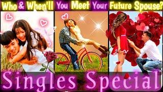 Pick a card singles who is coming when will you meet future spouse/husband to marry tarot reading