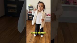 Monday fit check with Amelia! #family #familyvlog #vlog #fitcheck #monday #kids #babies #momlife