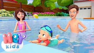 Lerne schwimmen wie ein kleiner Fisch! ‍️ | Bildungslied für Kinder | HeyKids Kinderlieder TV