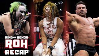 Athena celebration SPOILED, Reyna Isis debut, Brian Cage defends title, + more | #ROH RECAP 10/24/24