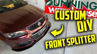 Custom Front Splitter From Bunnings For Less Than $120 - Tutorial