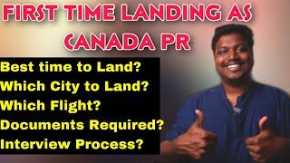 What Happens at Canada Airport | First Time Landing in Canada as PR Immigrant | Canada Tamil Vlog