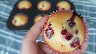 cherry muffins | مافین آلبالو | کاپ کیک آلبالو | کب کیک الکرز