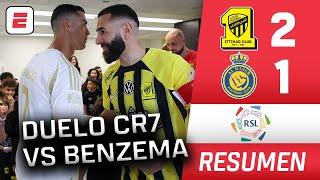 GOL DE CRISTIANO RONALDO en derrota AGÓNICA. AL NASSR vs Al ITTIHAD Anotó Benzema | Saudi Pro League