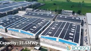 21.5 MWp | Sportking India Limited, Bathinda, Punjab | Rooftop Solar Project