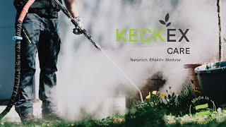 KECKEX Care - Wir kümmern uns um Ihre Flächen mit natürlicher Unkrautbeseitigung & Plattenreinigung