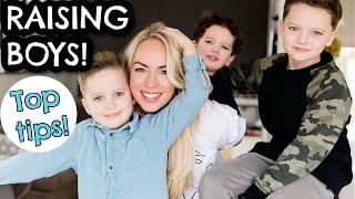 TOP TIPS FOR RAISING BOYS!  HOW TO RAISE BOYS - THE TRUTH  |  Emily Norris