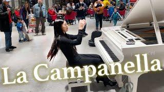 Absolutely Amazing Public Piano Performance Of La Campanella!