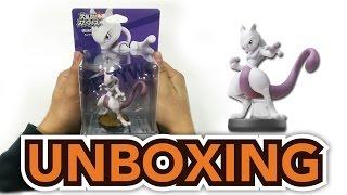 Super Smash Bros (Wii U) Mewtwo Amiibo (Japanese Version) Unboxing!!