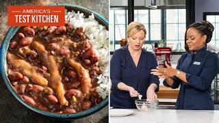 How to Make Jamaican Stew Peas with Spinners | America's Test Kitchen (S24 E12)