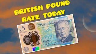 British Pound Exchange Rate Today | 28.08.24