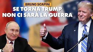 Bruno Scapini: "Se torna Trump non ci sarà la guerra"