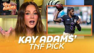 Kay Adams Predicts Who Will Win TNF Chiefs VS Ravens Game 