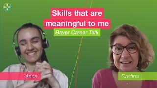 Bayer Career Talk Teaser: Skills that are meaningful to me