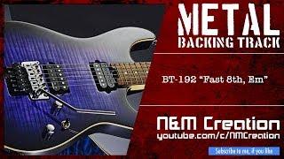 Melodious Hard Rock / Heavy Metal Backing Track in Em | BT-192