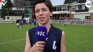 Louis - Melbourne Grammar - Team Vic Australian Football 12 Years and Under Boys Captain