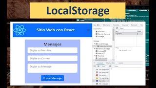 Sitio React (12 : LocalStorage)