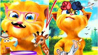 talking ginger cat  | talking ginger funny videos | talking tom