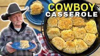 One Pot Cowboy Biscuit Casserole | 30 Minute Family Meal