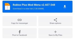 Updated  Roblox Plus Mod APK v2.607.548  - Roblox Mod Menu Apk (Unlimited Robux)