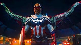 The Falcon / Captain America (Sam Wilson) Weapons Fighting & Flight skills Compilation (2014-2021)