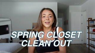 SPRING CLOSET CLEAN OUT *I tried on everything in my closet