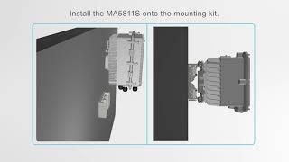 HUAWEI Access Network-MA5811S-DE16 Installation Guide-Wall mounted