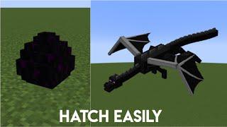 How to hatch Ender dragon in Minecraft | 1.18+ Working (PE/Java/Bedrock)