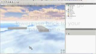 Roblox Tutoirals How to do Cframing (command bar)