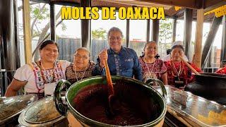 ESTOS son LOS MOLES de OAXACA | Guelaguetza 2022