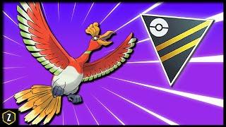 PURE DESTRUCTION with Ho-oH in the Ultra League for Pokémon GO Battle League!