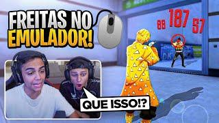 FREITAS TESTOU A SENSI DO NOBRU e IMPRESSIONOU A TODOS no EMULADOR!!! - free fire